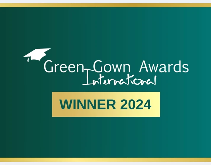 Green Gown WinnerGlasgow Kelvin College Green Gown Awards winner logo, celebrating sustainability achievements in further and higher education. Glasgow Kelvin College Green Gown Awards winner logo, celebrating sustainability achievements in further and higher education.